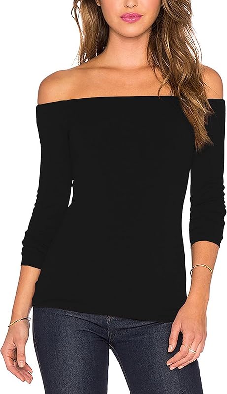 Sarin Mathews Womens Stretchy Shoulder Sleeve Blouse